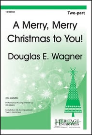 A Merry, Merry Christmas to You! Two-Part choral sheet music cover Thumbnail